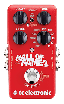 TC Electronic Hall of Fame 2 Reverb Pedal