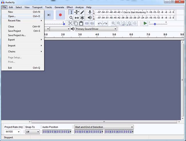 Audacity Open Audio Clip Audacity Open Audio Clip