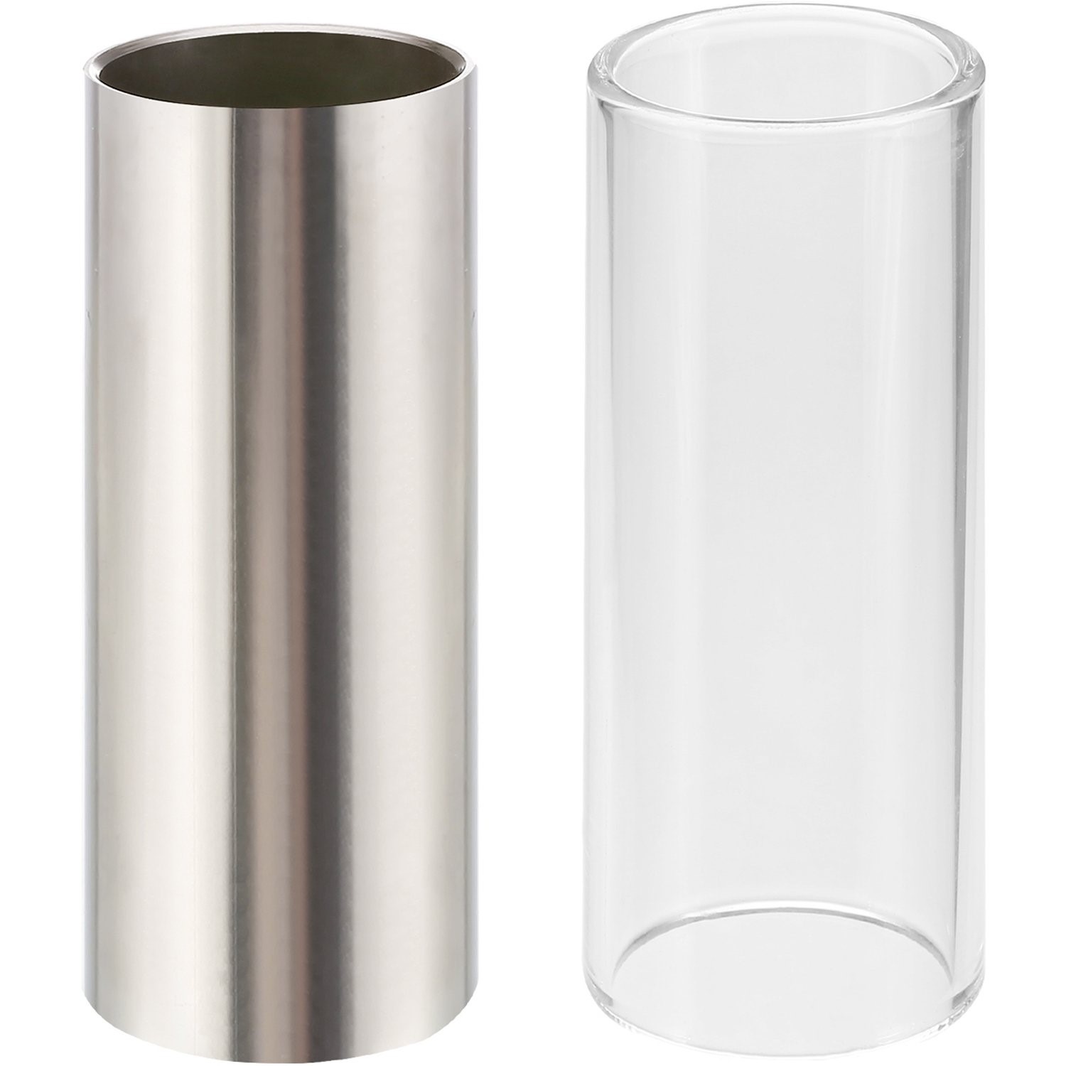 Metal and Glass Guitar Slides